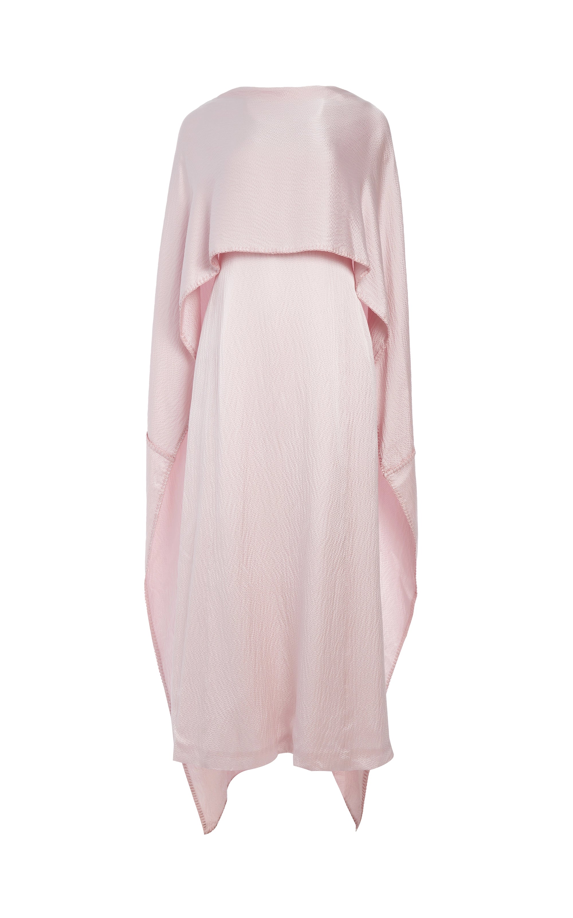 Hunter Dress in Blush Silk