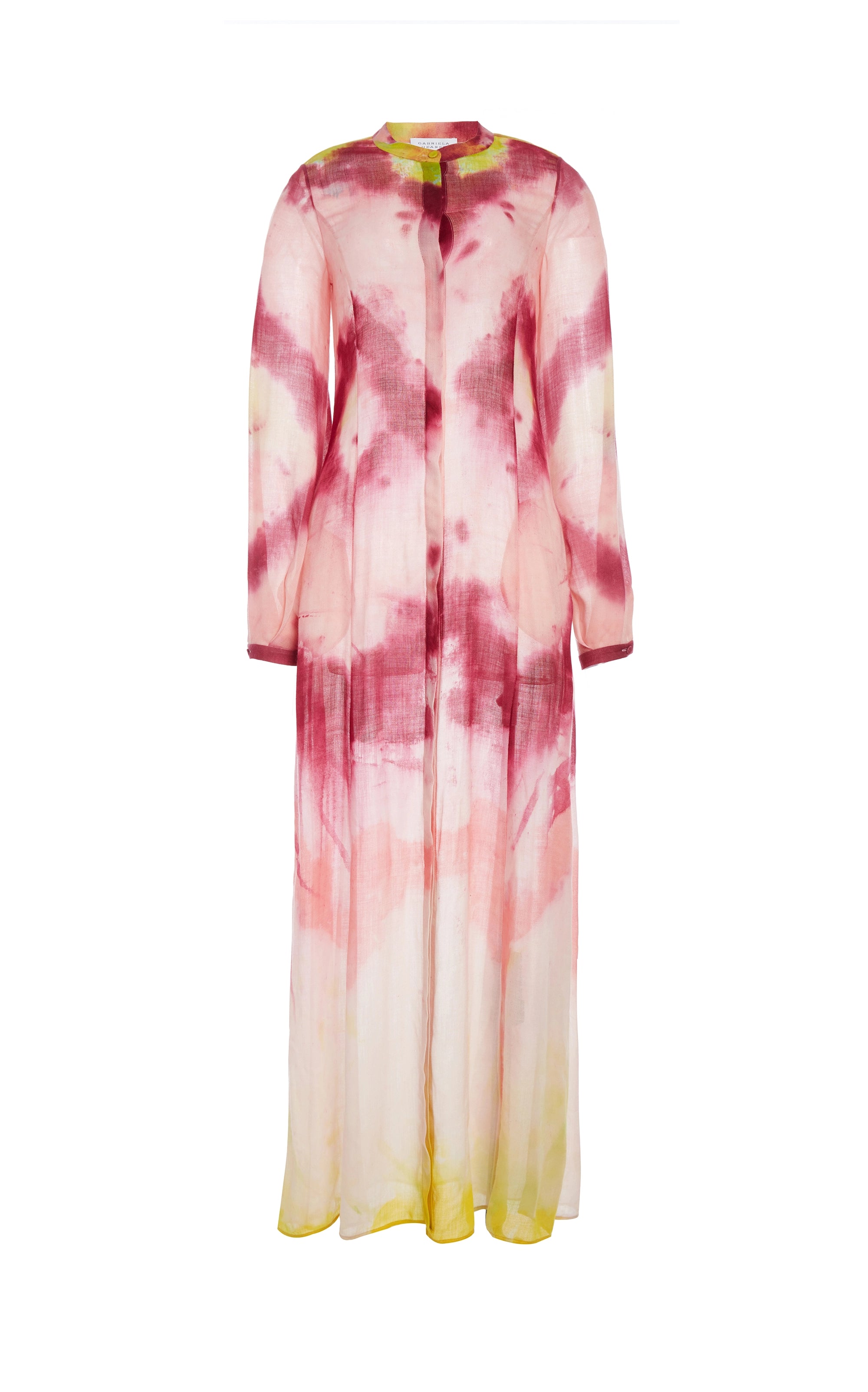 Massey Dress in Multi Tie Dye Cashmere