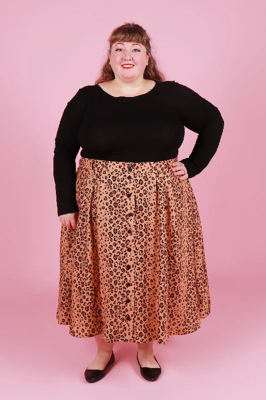 Saski Skirt Leopard Fever